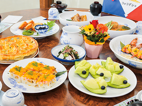 卓袱料理試食会